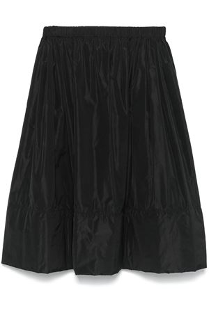 Black A-line midi skirt FABIANA FILIPPI | GND214F362D7370000825